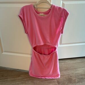 Aerie Offline by Aerie Weekend Fleece Cut Out Dress (Casual)